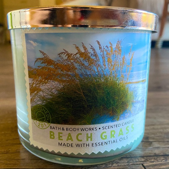 New Beach Grass candle